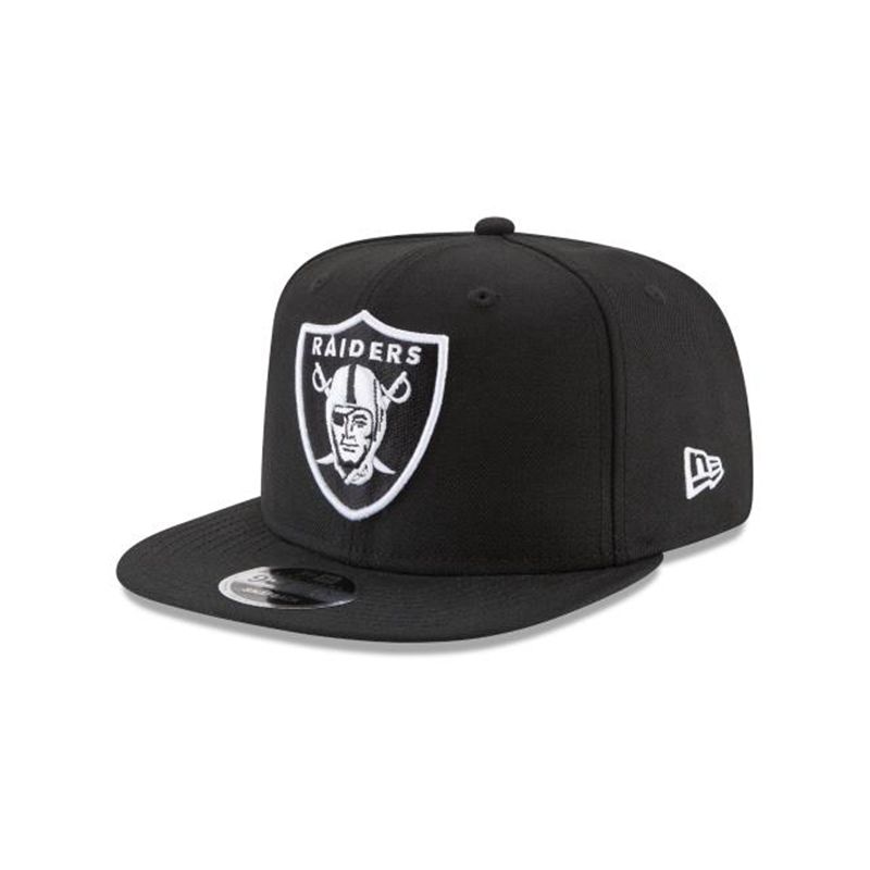 NFL Las Vegas Raiders High Crown 9Fifty Snapback (EKI9329) - Black New Era Caps